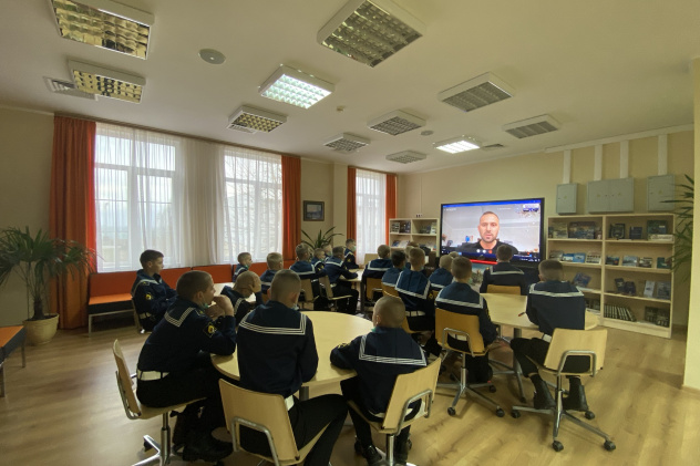 Молодежный клуб РГО на базе Филиала НВМУ (Севастопольское ПКУ)