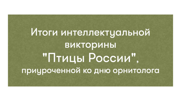 Итоги викторины